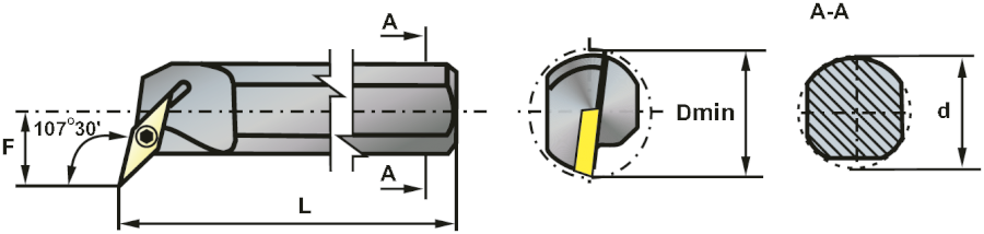 S25T SVQBL 16 soustružnický držák
